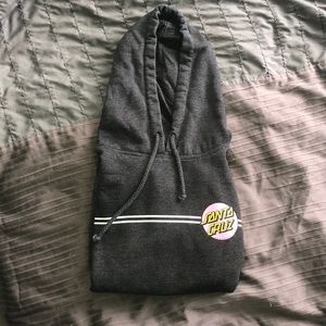Santa Cruz pink dot hoodie